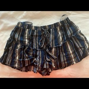 Cotton candy LA flare shorts